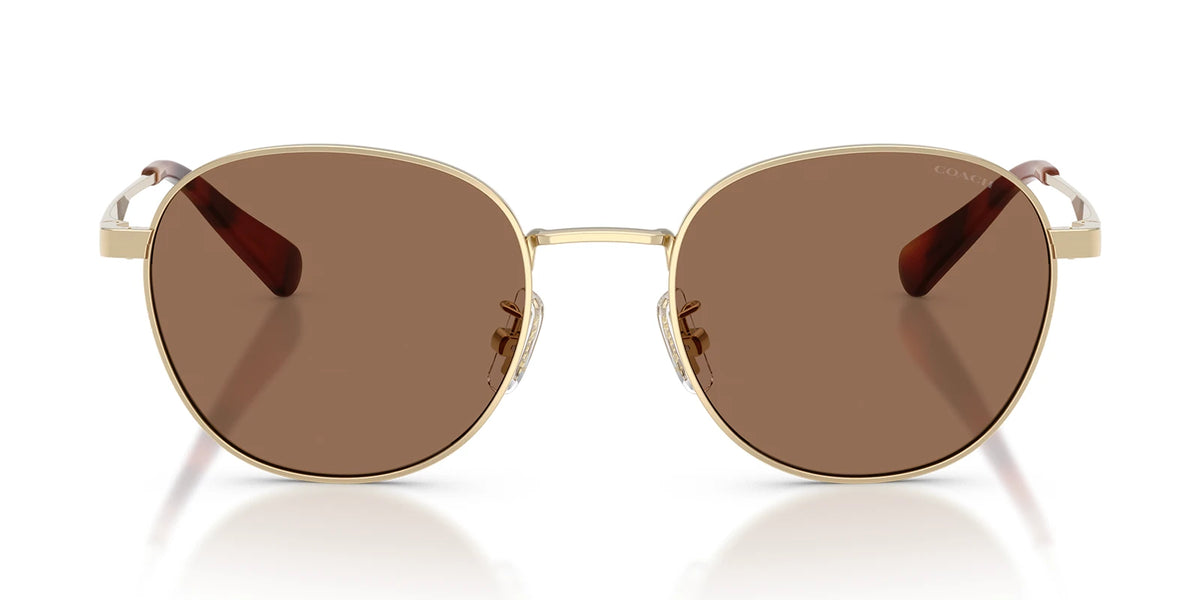 COACH HC7191-Gold With Brown Lenses