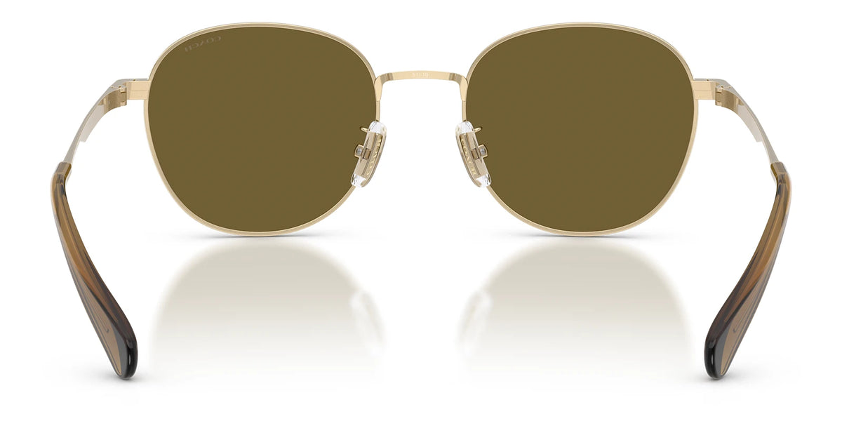 COACH HC7191-Gold With Green Lenses
