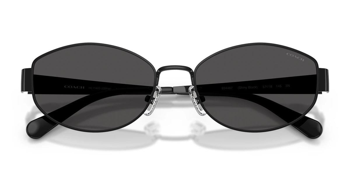 COACH HC7192-Black With Grey Lenses