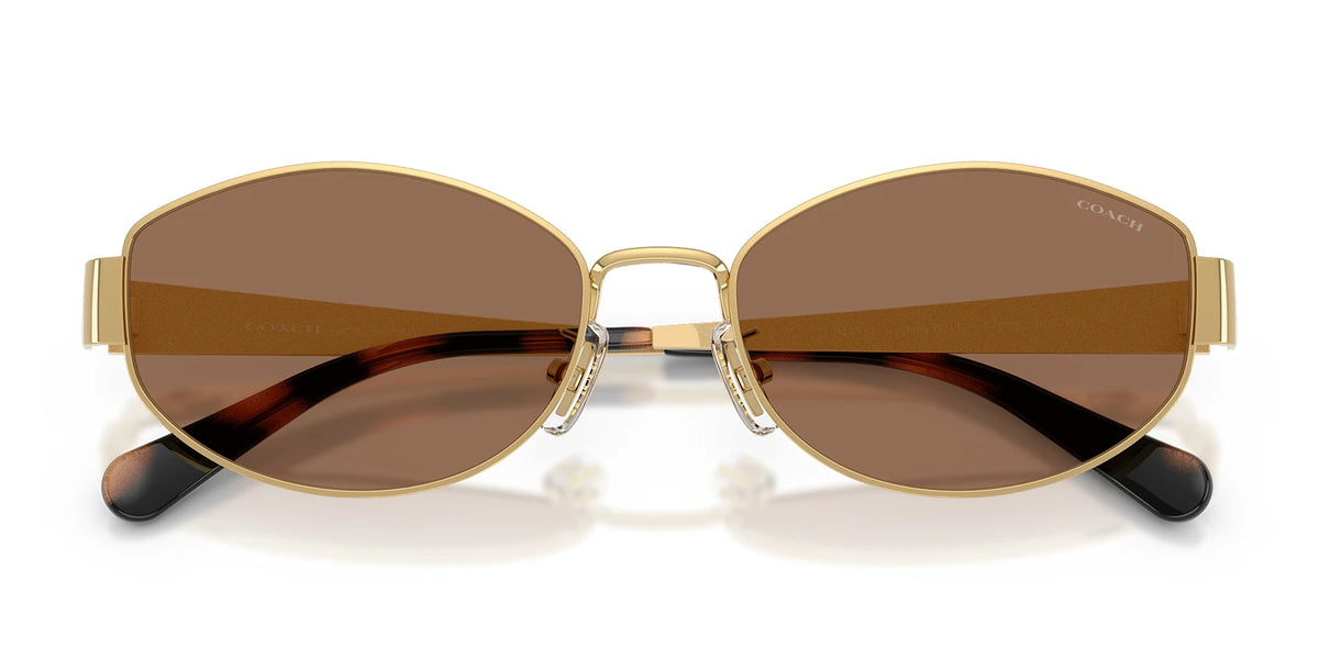 COACH HC7192-Gold With Brown Lenses
