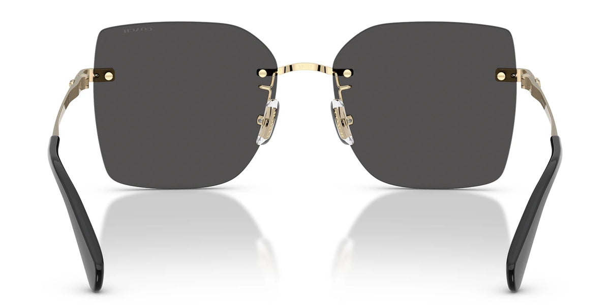 COACH HC7193-Gold With Grey Lenses