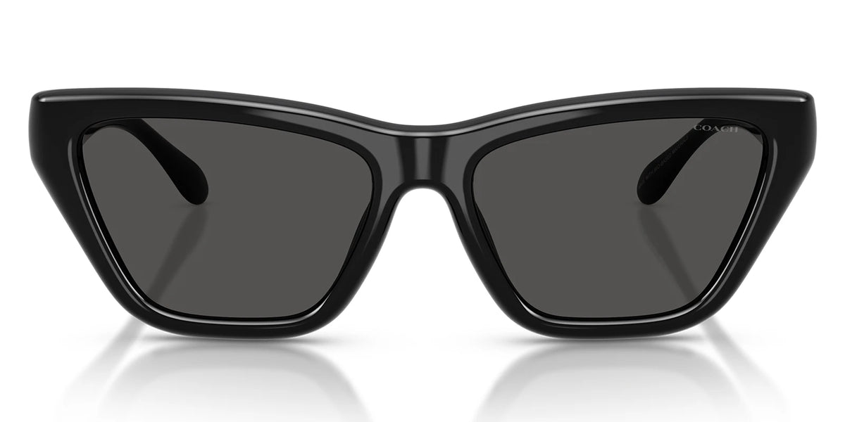 COACH HC8449-Black With Grey Lenses