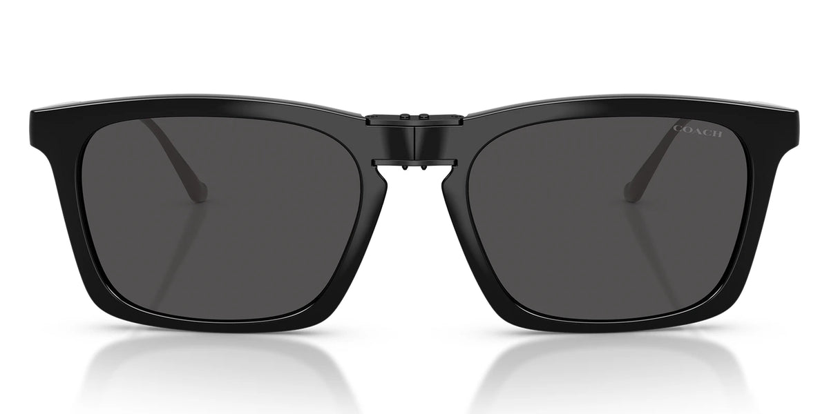 COACH HC8455-Black With Grey Lenses