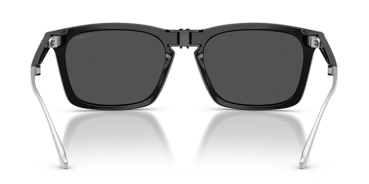 COACH HC8455-Black With Grey Lenses