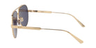 DIOR CANNAGE A1U-Gold With Blue Lenses