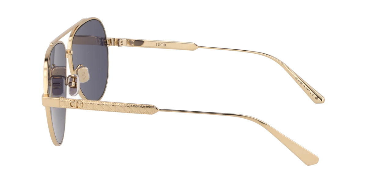DIOR CANNAGE A1U-Gold With Blue Lenses