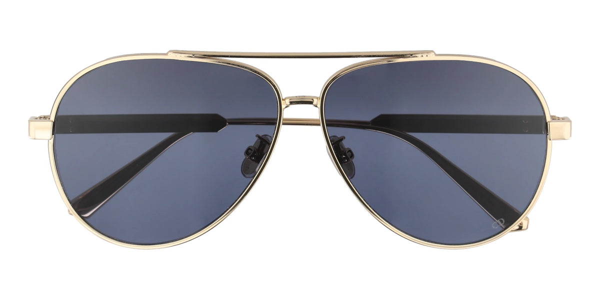 DIOR CANNAGE A1U-Gold With Blue Lenses