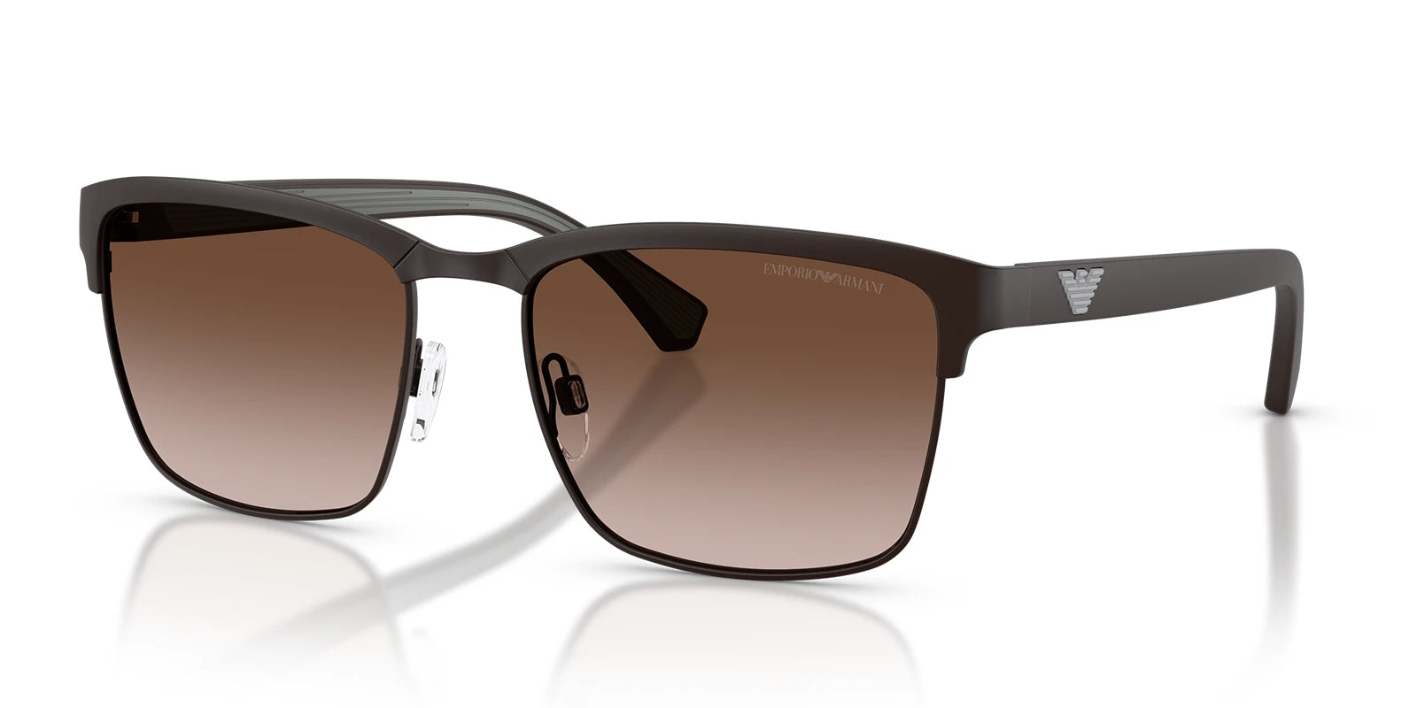 Emporio Armani EA2087-Matte Brown / Gradient Brown
