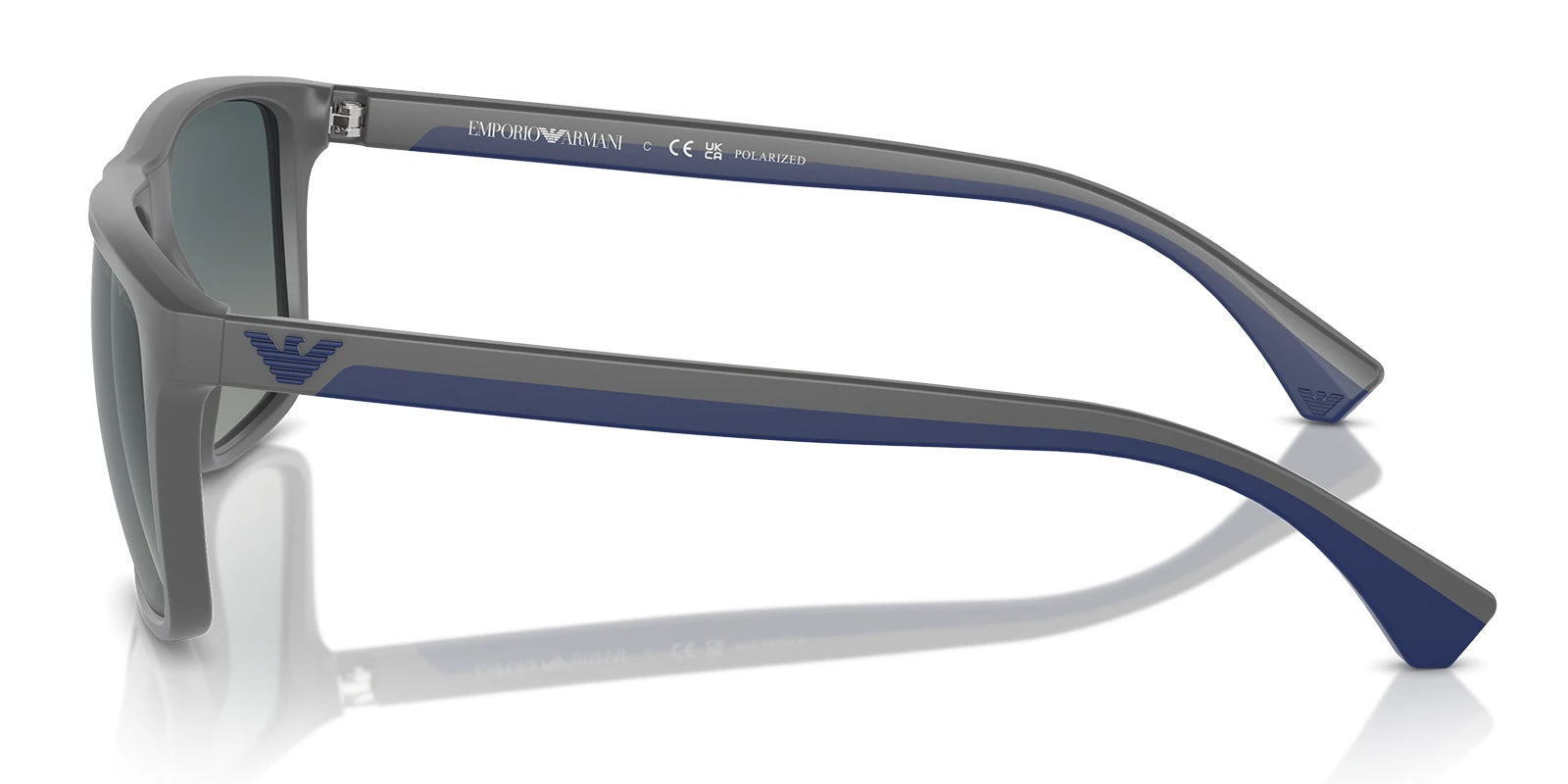 Emporio Armani EA4033-Grey / Blue Polarized