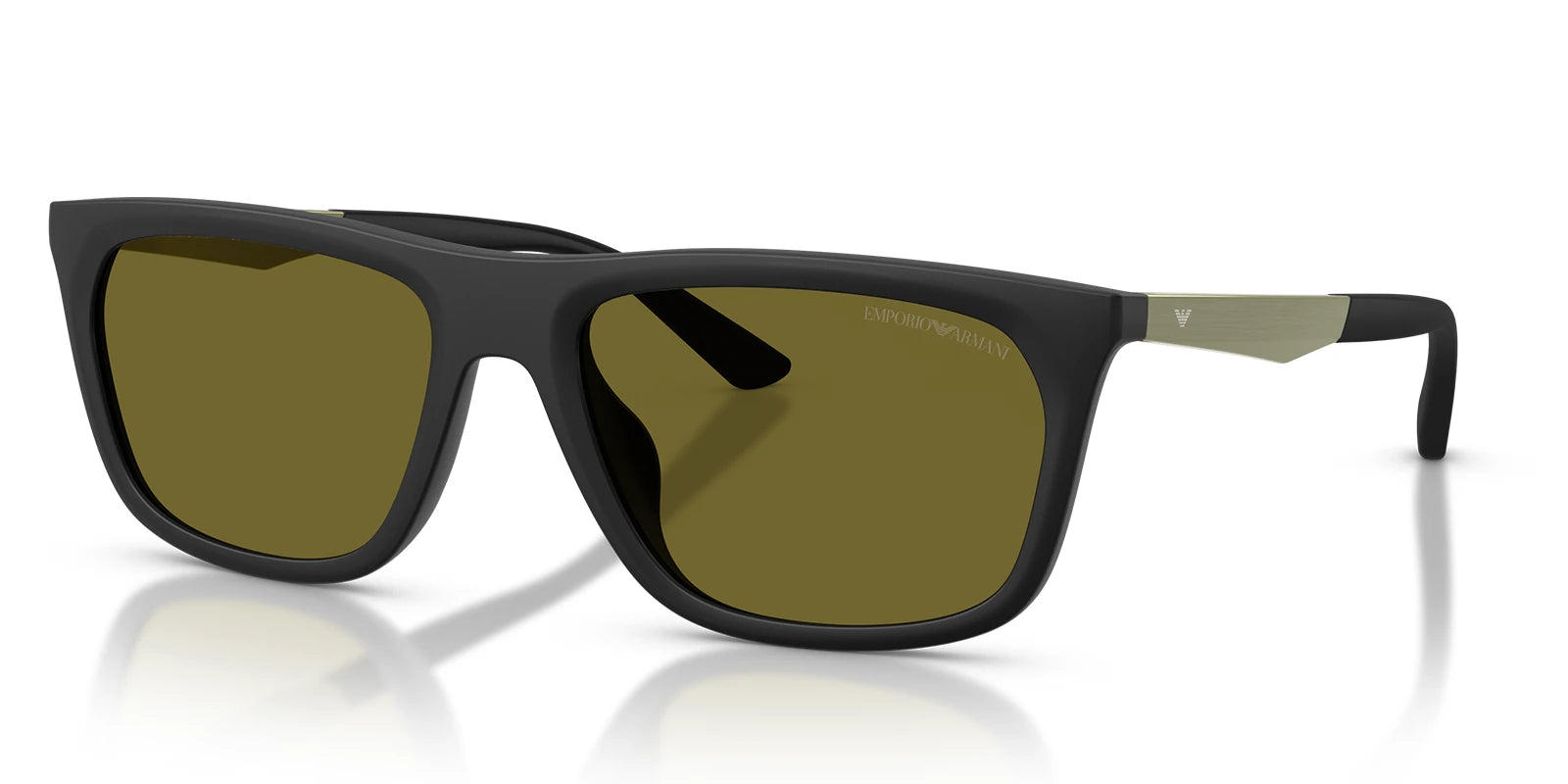 Emporio Armani EA4272-Black With Green Lenses