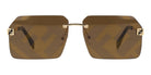Fendi FE4004-Gold With Brown Lenses