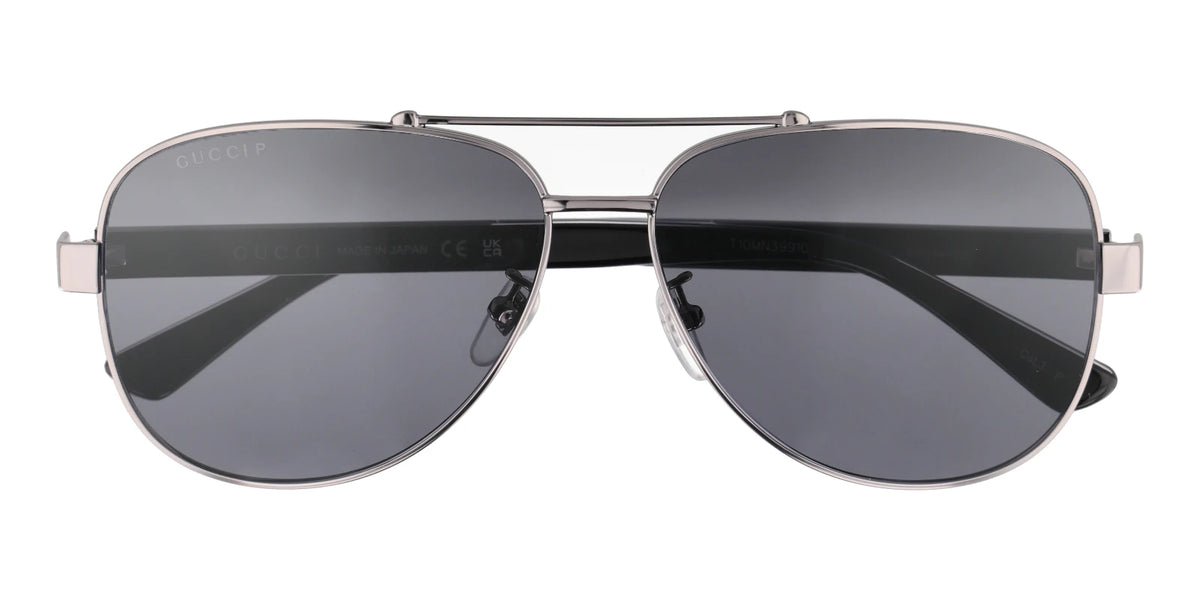 Gucci GG0528-Gunmetal / Grey Polarized