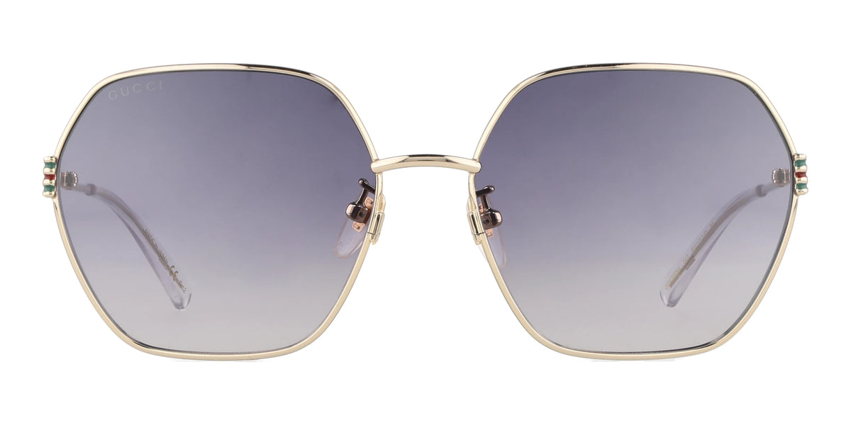 Gucci GG1285-Gold / Grey Gradient
