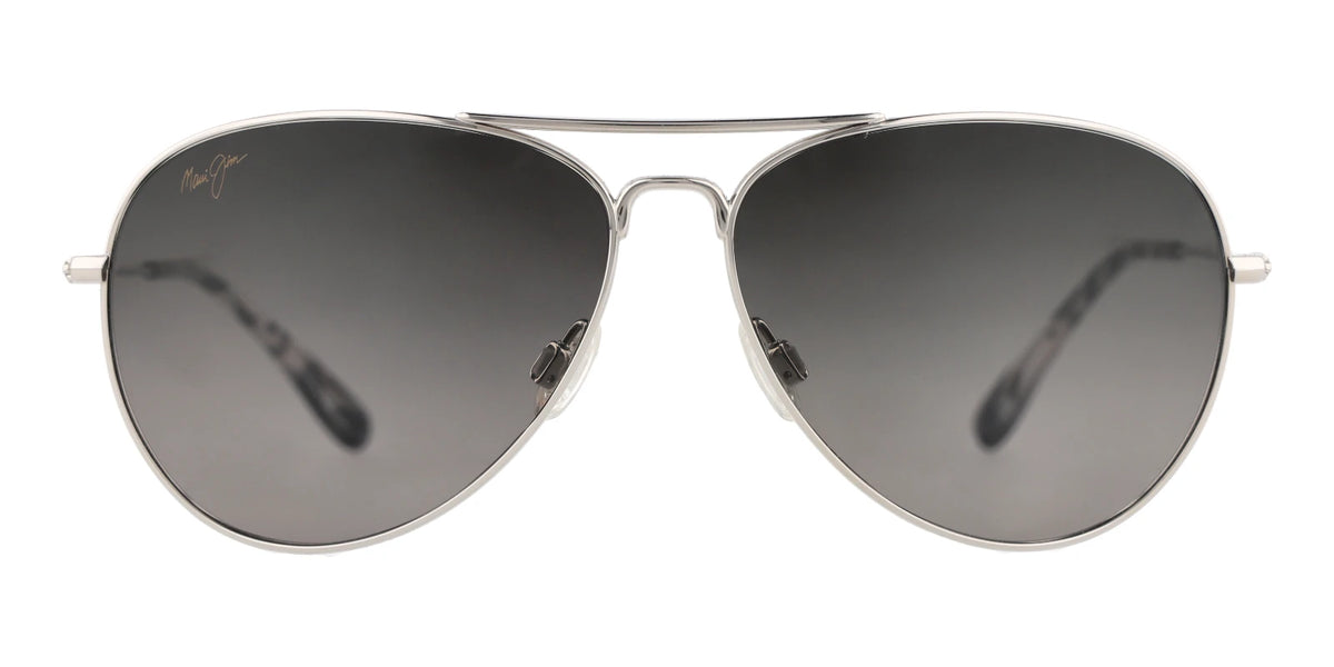 Maui Jim MJ264 MAVERICKS-Silver / Grey gradient 