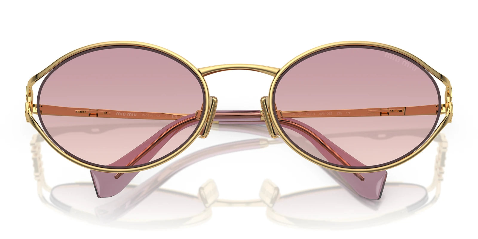 Miu Miu MU52Y-Pale Gold / Violet