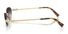 Miu Miu MUA54-Arista Gold / Grey Gradient