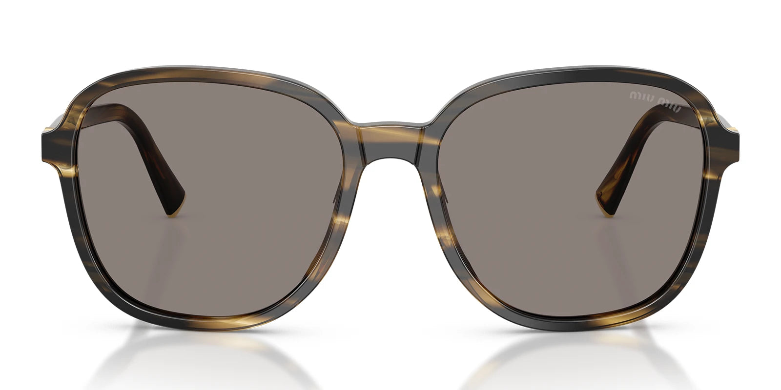 Miu Miu MUB01-Tortoise With Grey Lenses