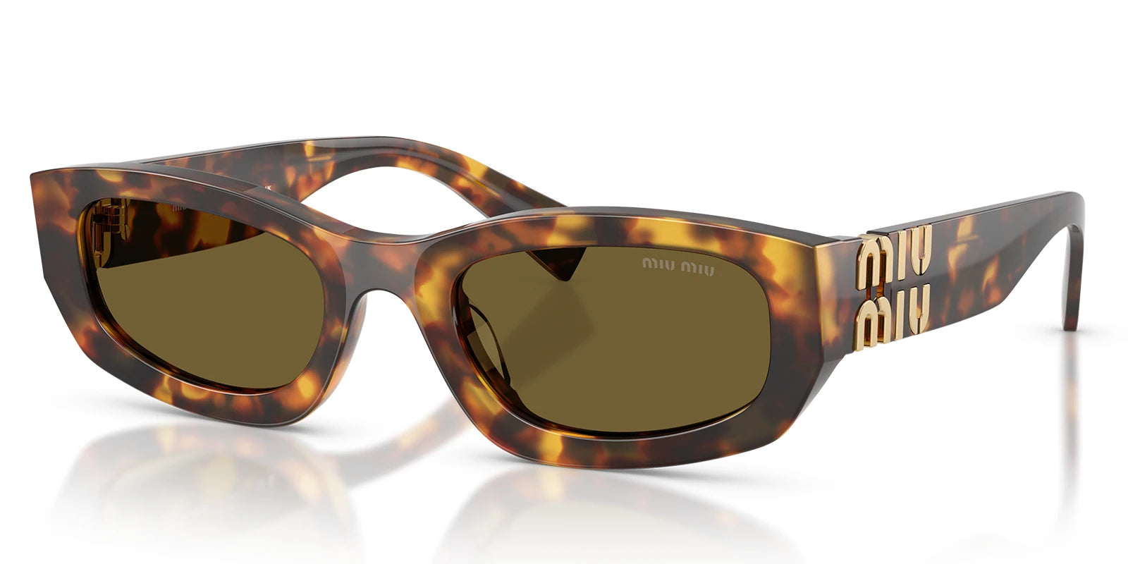Miu Miu MUB04-Tortoise With Brown Lenses
