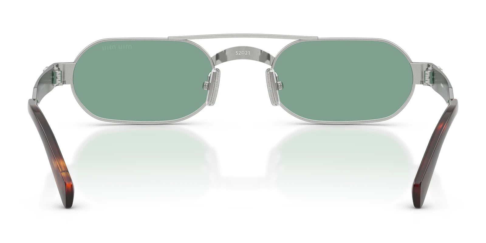 Miu Miu MUB52-Ancient Silver / Green