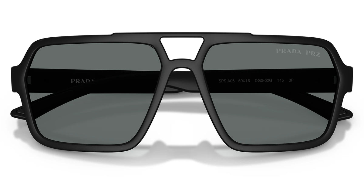 PRADA LINEA ROSSA PSA06S-Black / Grey Polarized