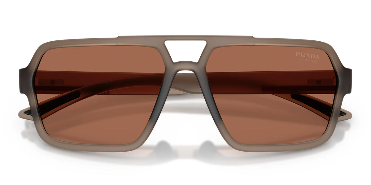 PRADA LINEA ROSSA PSA06S-Brown / Brown Gradient