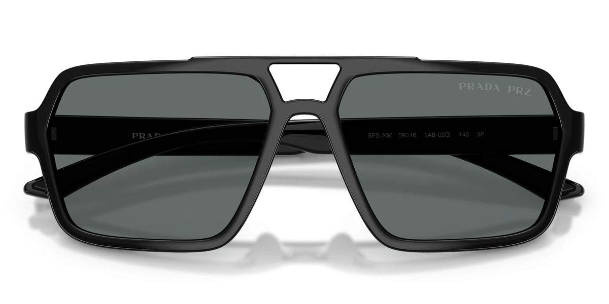 PRADA LINEA ROSSA PSA06S-Matte Black / Grey Polarized