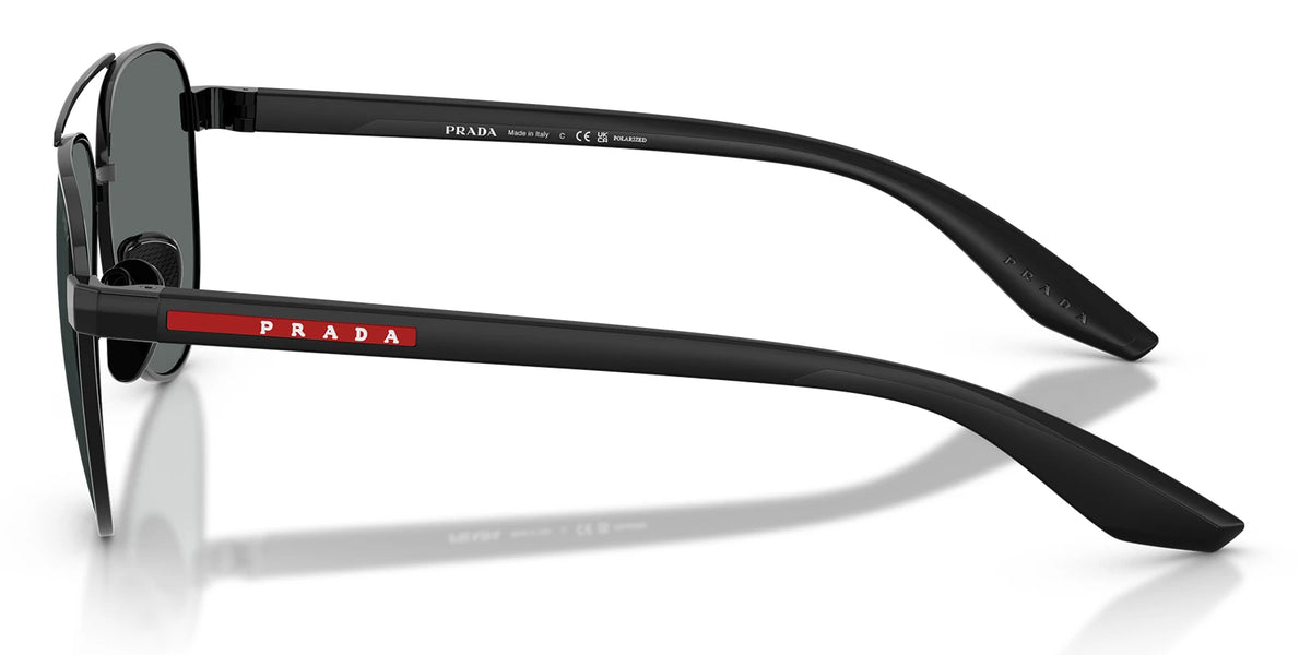 PRADA LINEA ROSSA PSA52S-Matte Black / Grey Polarized