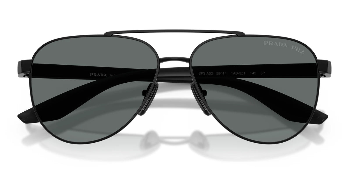 PRADA LINEA ROSSA PSA52S-Matte Black / Grey Polarized