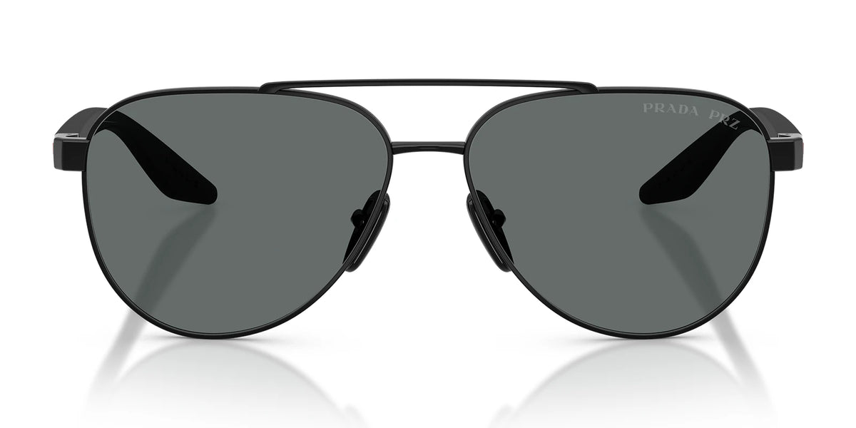 PRADA LINEA ROSSA PSA52S-Matte Black / Grey Polarized