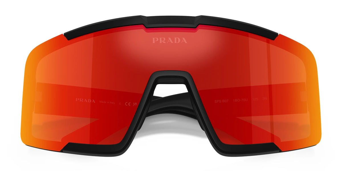 PRADA LINEA ROSSA PSB07S-Black / Brown