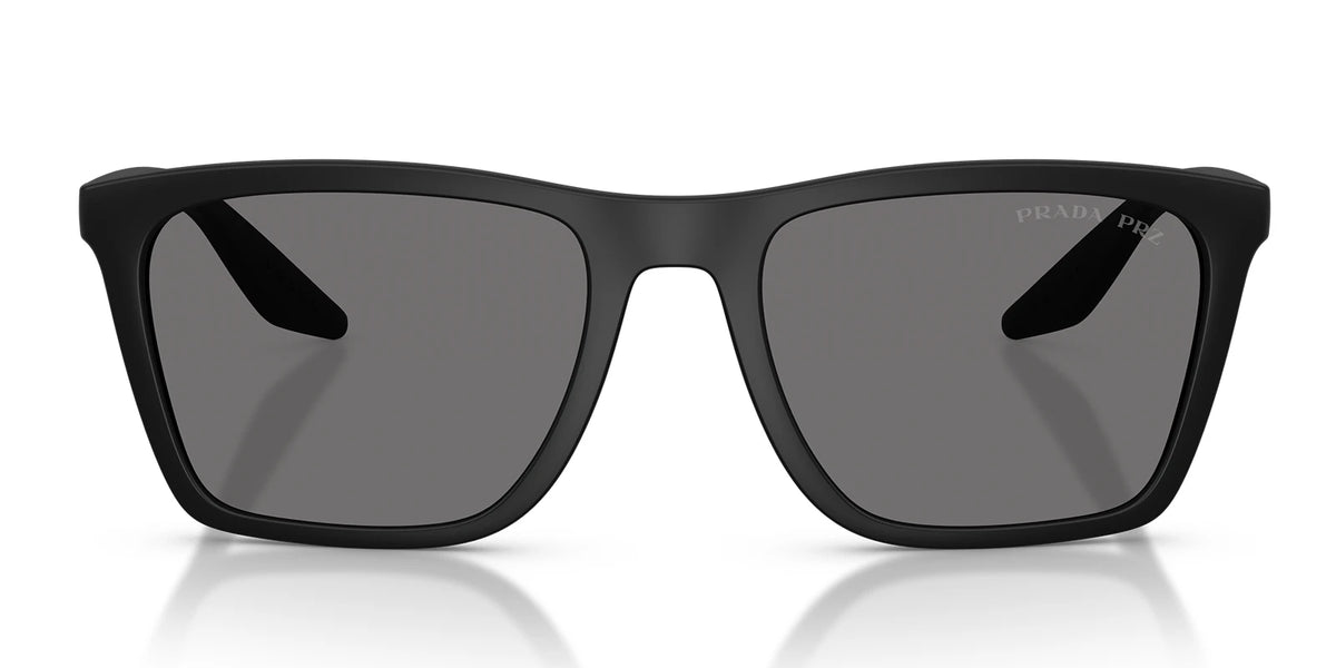 PRADA LINEA ROSSA PSB08S-Matte Black / Grey Polarized