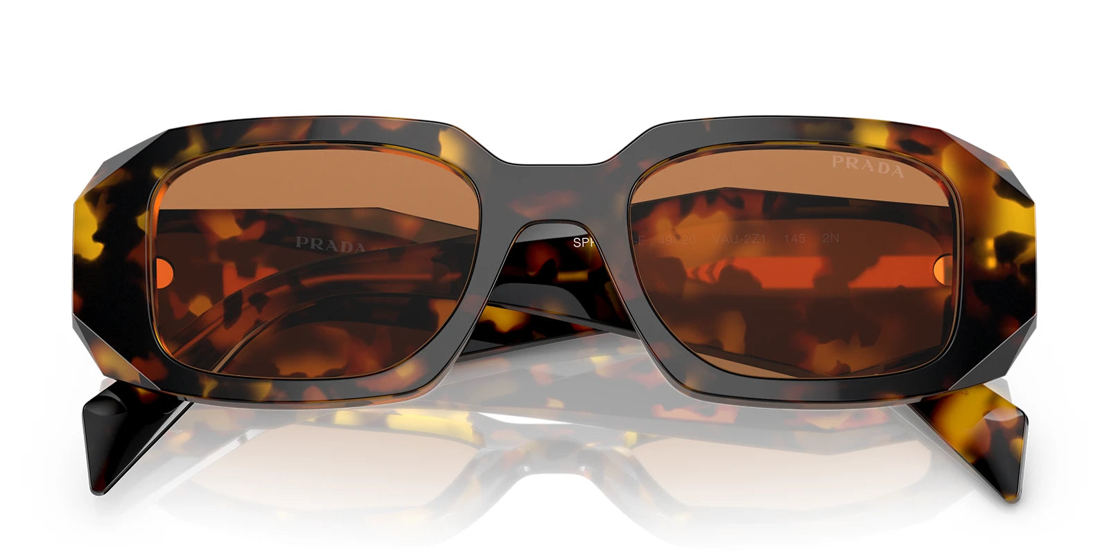 PRADA PR17WS-Tortoise With Brown Lenses