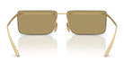 PRADA PRC53S-Gold With Brown Lenses