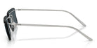 PRADA PRC53S-Silver With Blue Lenses