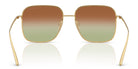 PRADA PRC54S-Light Gold / Gradient Brown