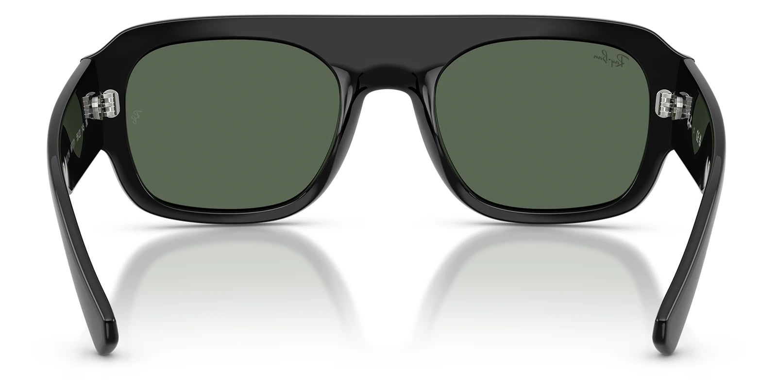 RayBan RB2218-Black With Green Lenses
