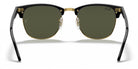 RayBan RB3016-Black With Green Lenses