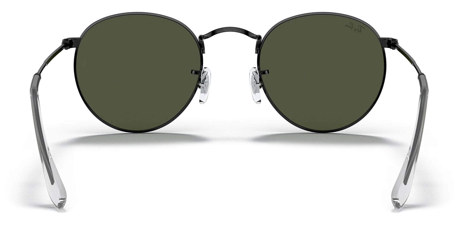 RayBan RB3447-Black With Green Lenses