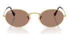 RayBan RB3547-Gold With Brown Lenses