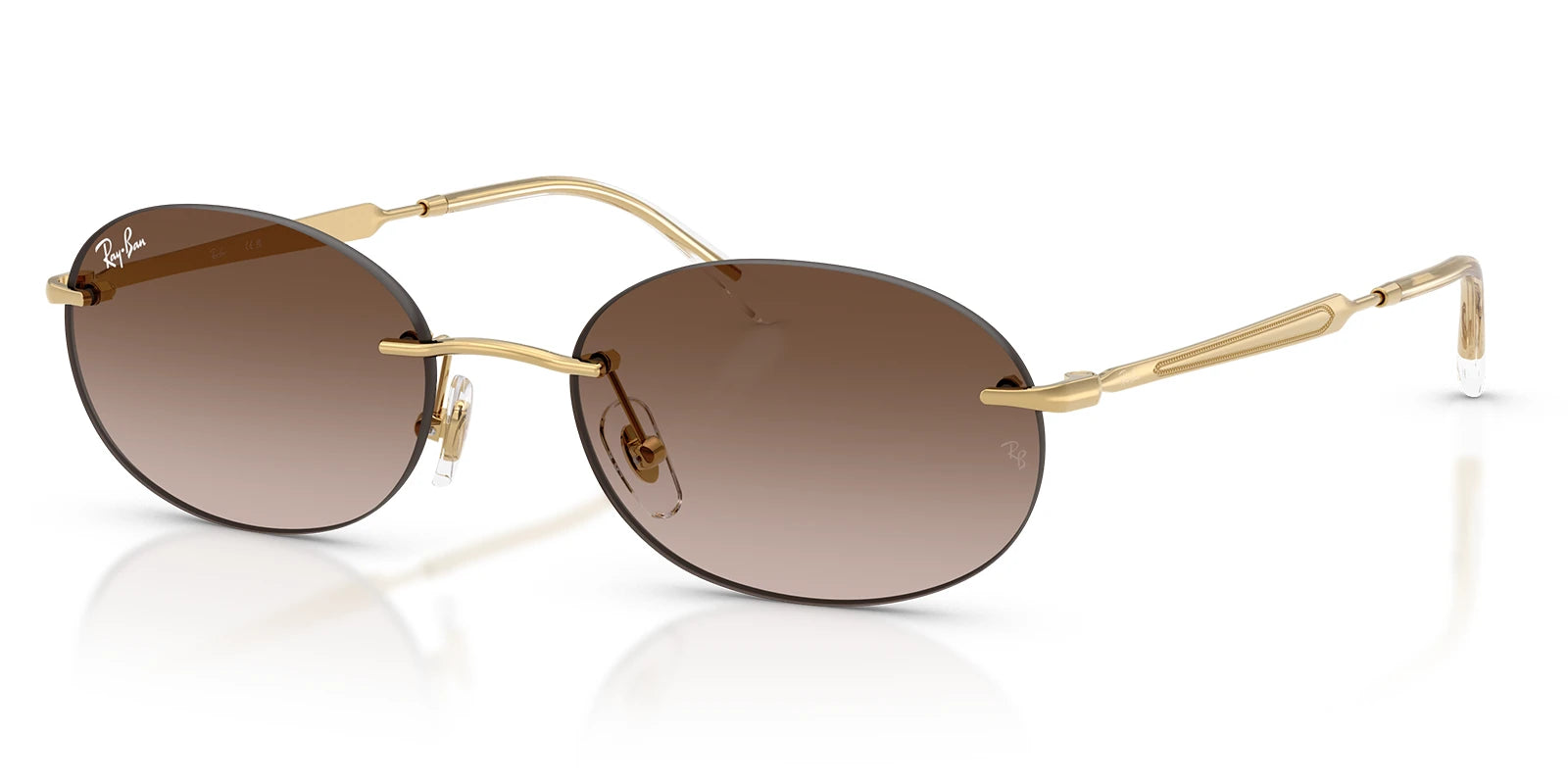 RayBan RB3767- Gold With Brown Lenses
