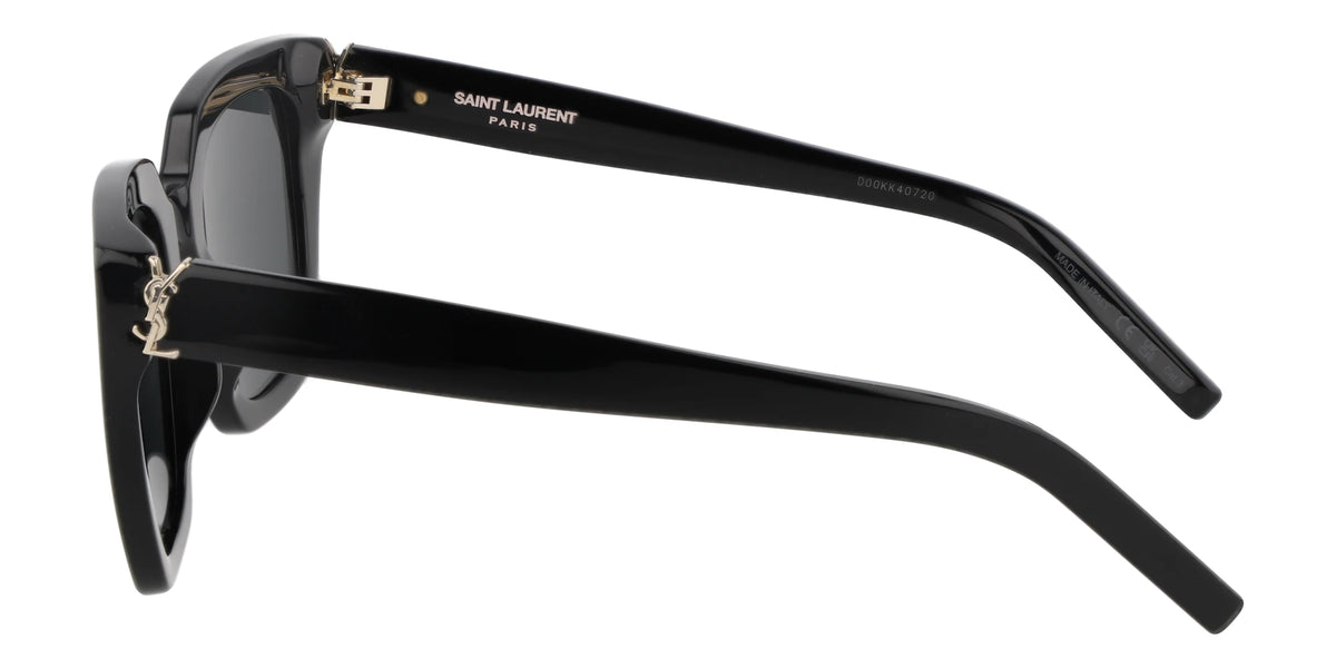 Saint Laurent SL143-Black With Grey Lenses