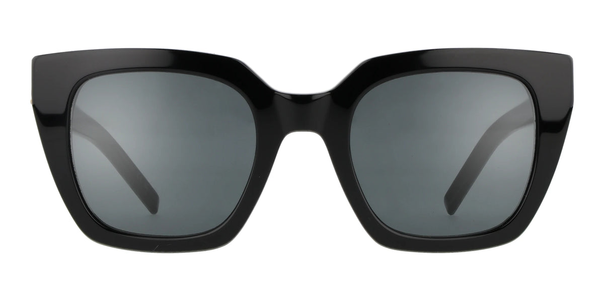Saint Laurent SL143-Black With Grey Lenses