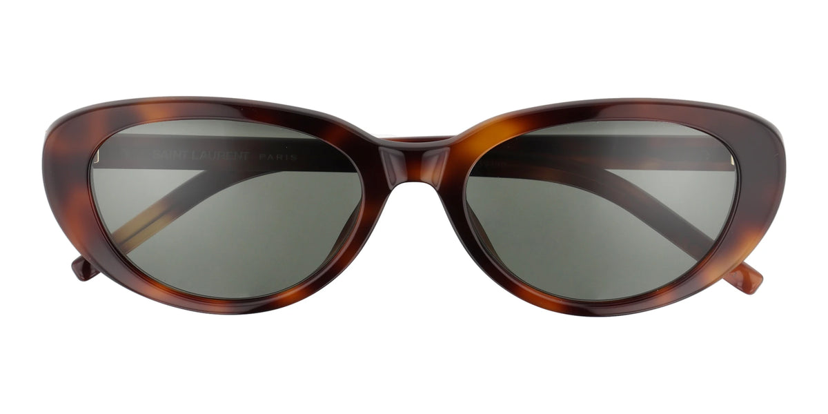 Saint Laurent SL154-Tortoise With Grey Lenses