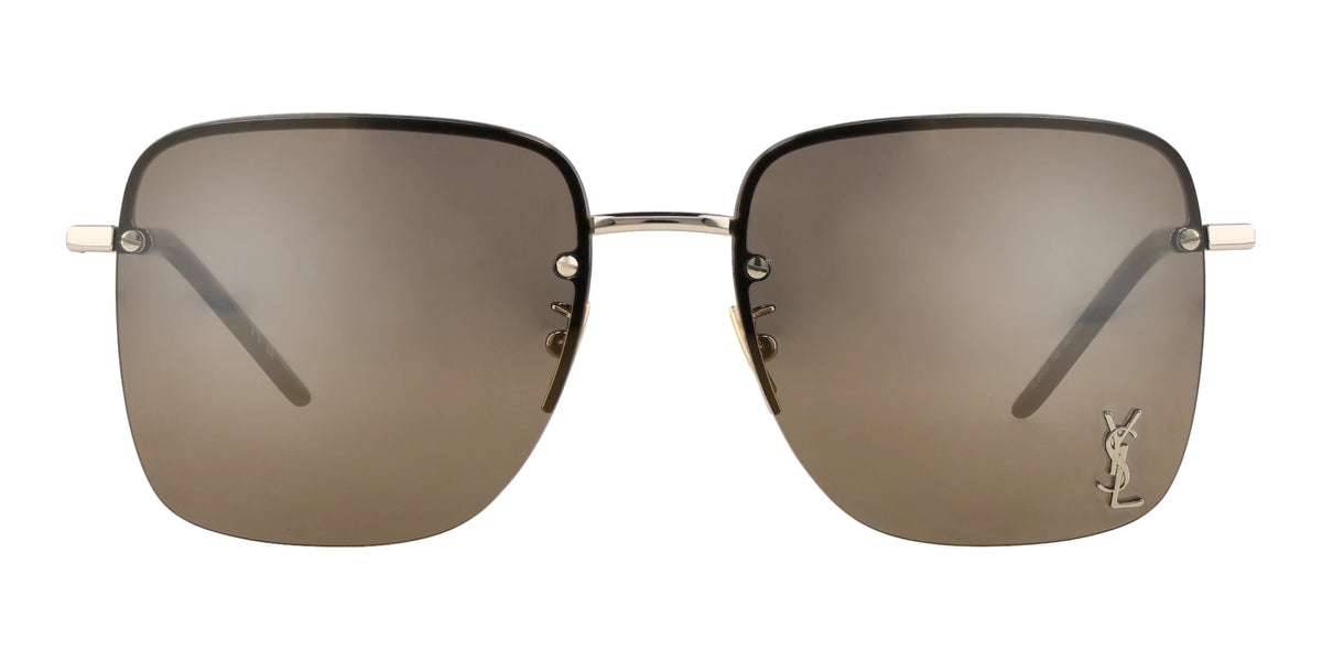Saint Laurent SL312-Gold With Brown Lenses