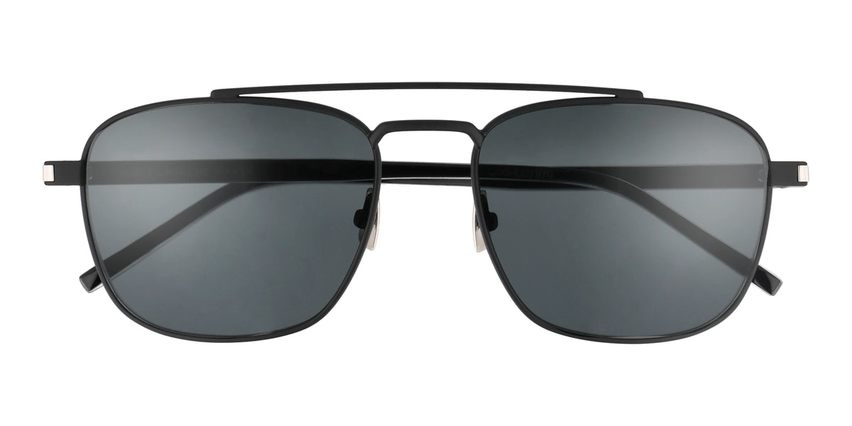 Saint Laurent SL665-Black With Grey Lenses