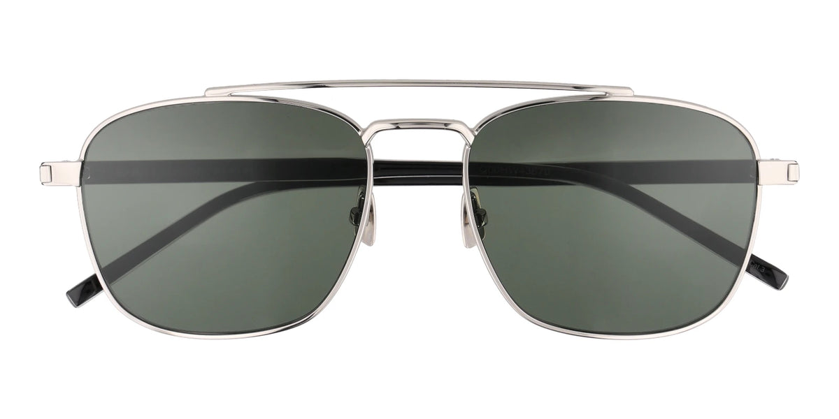 Saint Laurent SL665-Silver With Grey Lenses
