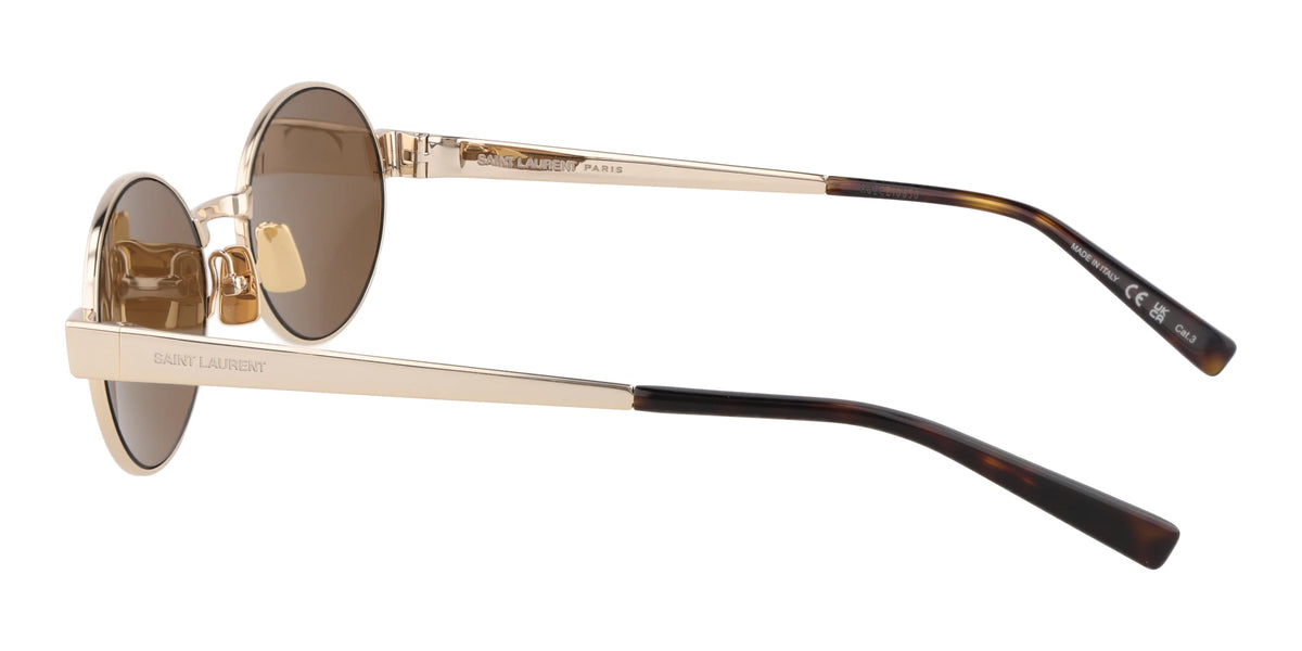 Saint Laurent SL692-Gold With Brown Lenses