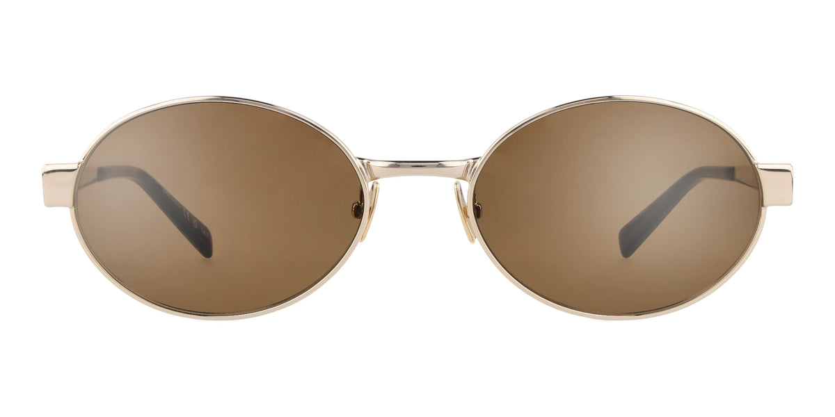 Saint Laurent SL692-Gold With Brown Lenses