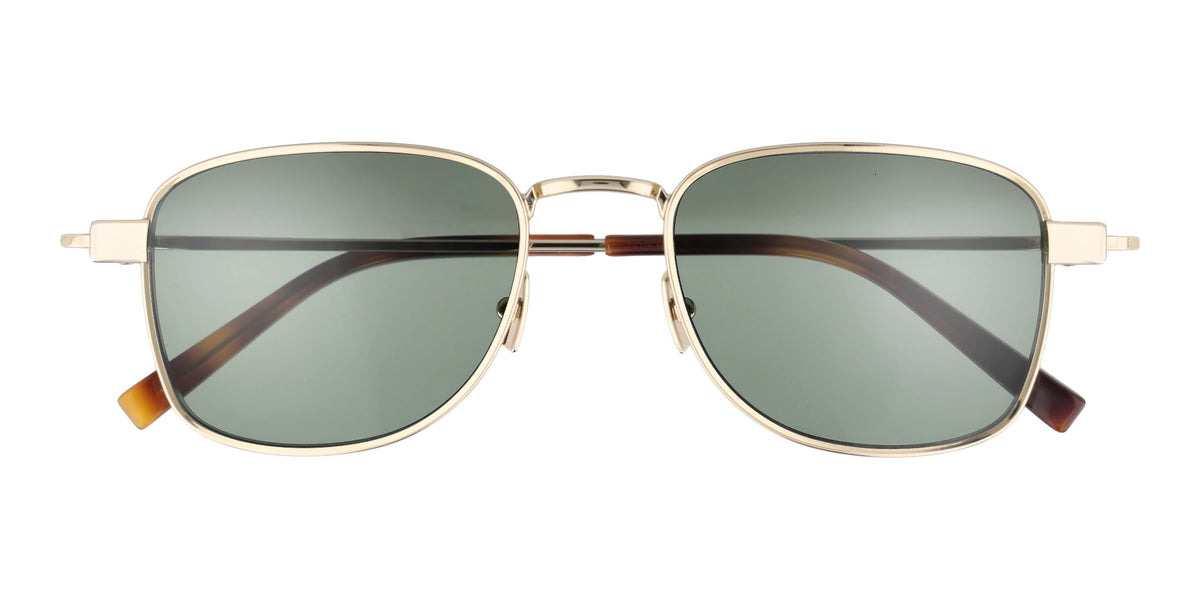 Saint Laurent SL741-Gold With Green Lenses