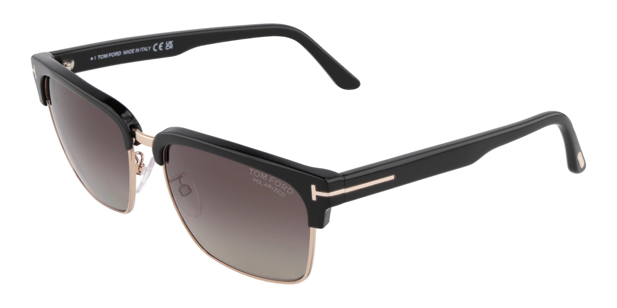 TomFord FT0367 RIVER-Black / Grey Polarized
